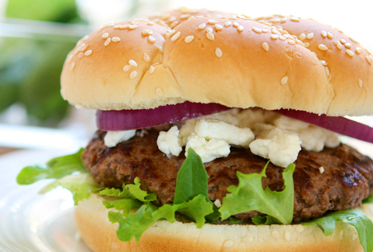 Burger con farina integrale alla mediterranea